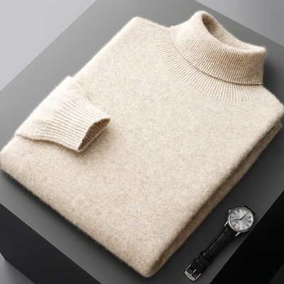 100% MERINO WHITMAN TURTLENECK