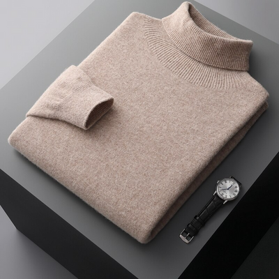 100% MERINO WHITMAN TURTLENECK