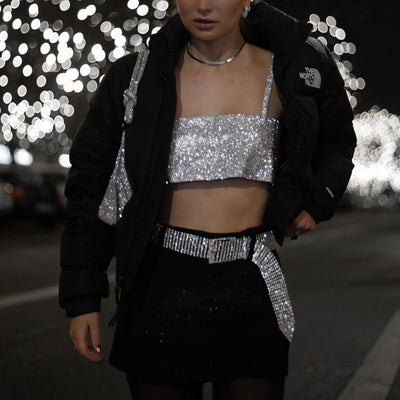 Dazzle crystal belt