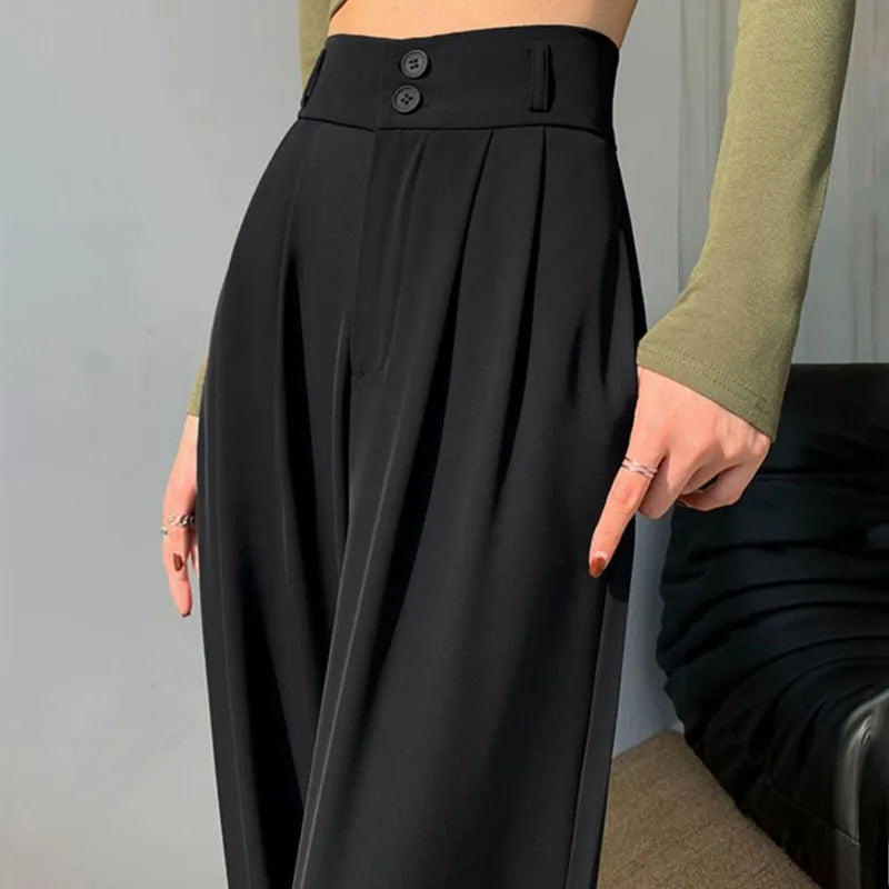 Korean Style Wide Leg Pants