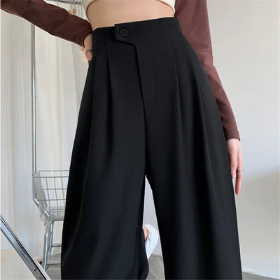 Loose Fit Suit Pants