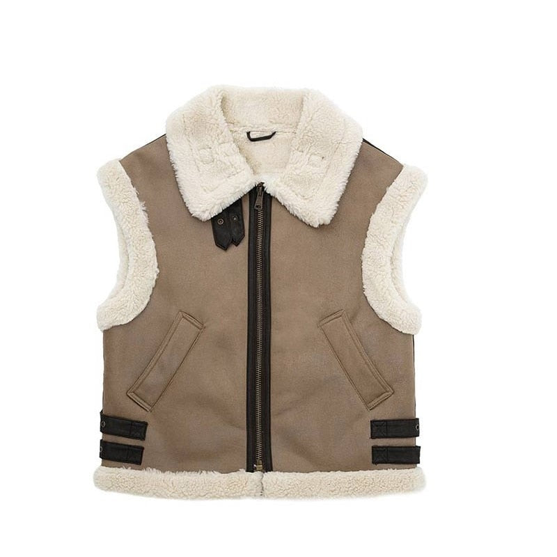 Hamptons Shearling Vest