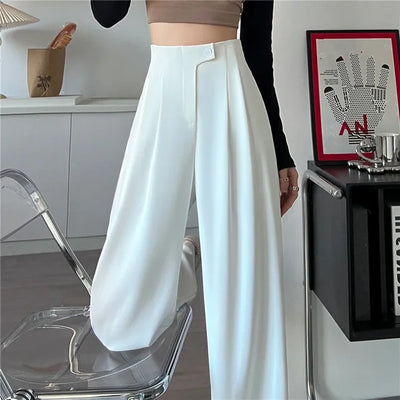 Loose Fit Suit Pants