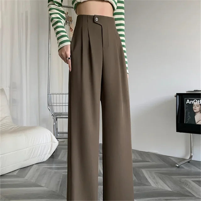 Loose Fit Suit Pants