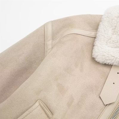 Banbury Shearling Jacket in Suede