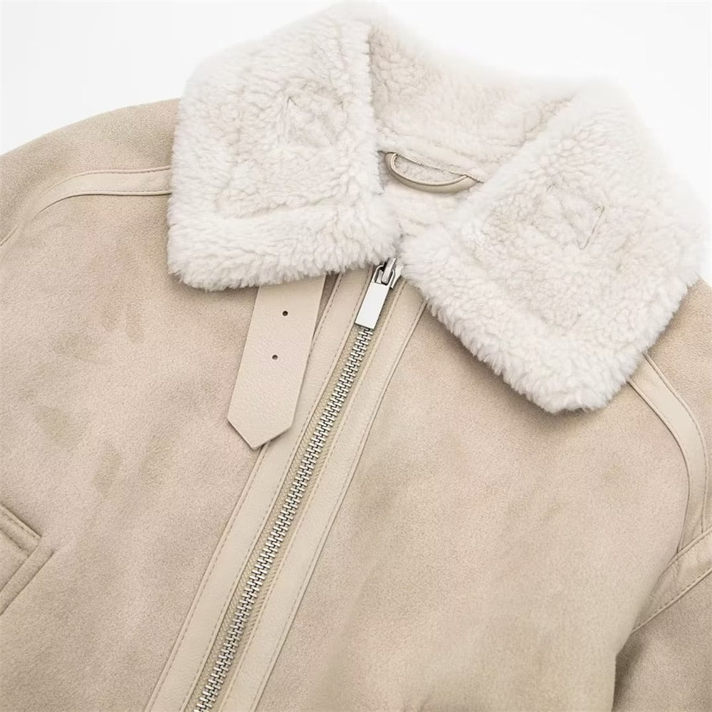 Banbury Shearling Jacket in Suede