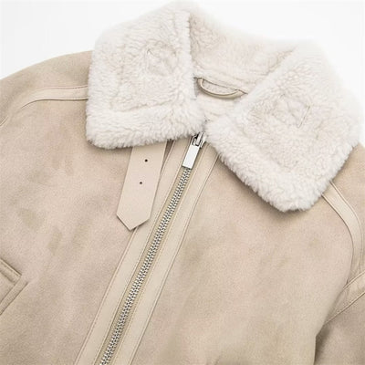 Banbury Shearling Jacket in Suede