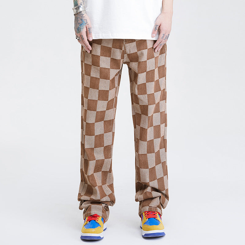 Hype Checkered Jeans