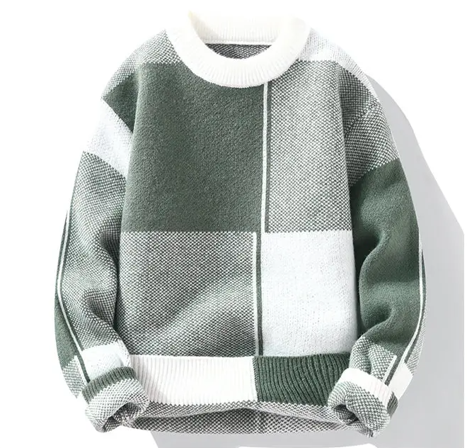 BlockBlend Pullover Sweater